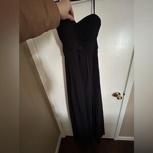 Strapless Black Dress
